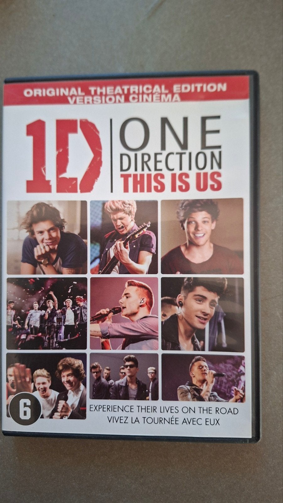 One Direction: This Is Us - De Film (DVD), Ophalen of Verzenden, Film, Vanaf 6 jaar, Inclusief doosje