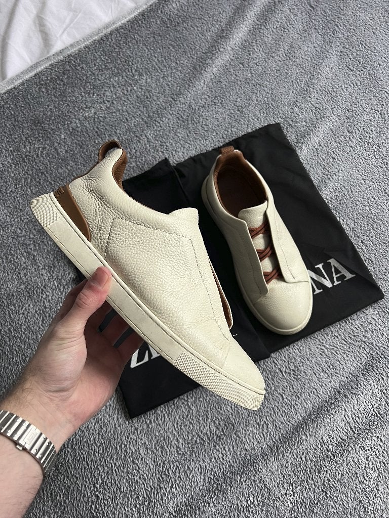 Zegna Triple Stitch | Maat 44, Zegna, Overige kleuren, Verzenden, Sneakers of Gympen