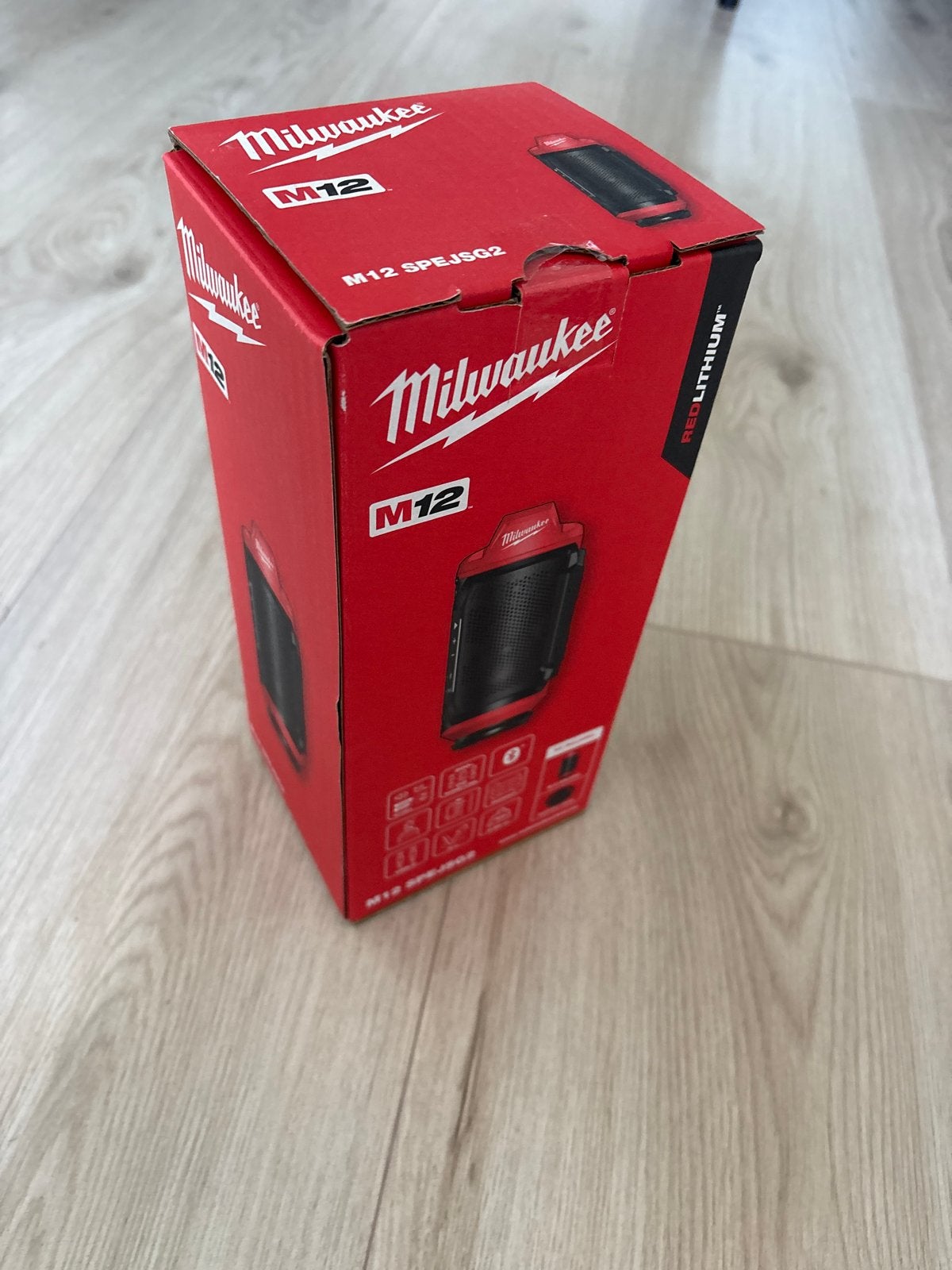 Milwaukee M12 SPEJSG2 Bluetooth Speaker - Nieuw in doos