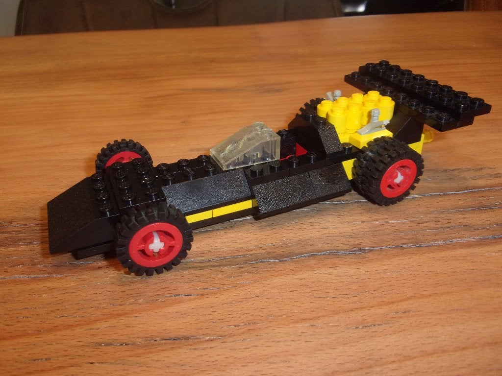 Lego Legoland 695-1 Racing Car uit 1976, Gebruikt, Lego, Ophalen of Verzenden, Compleet