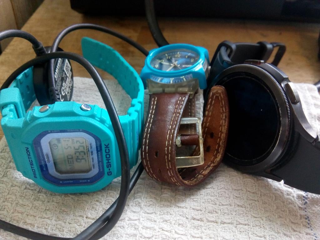 casio, watch 4 en swatch, Ophalen, Casio, Kunststof, Polshorloge
