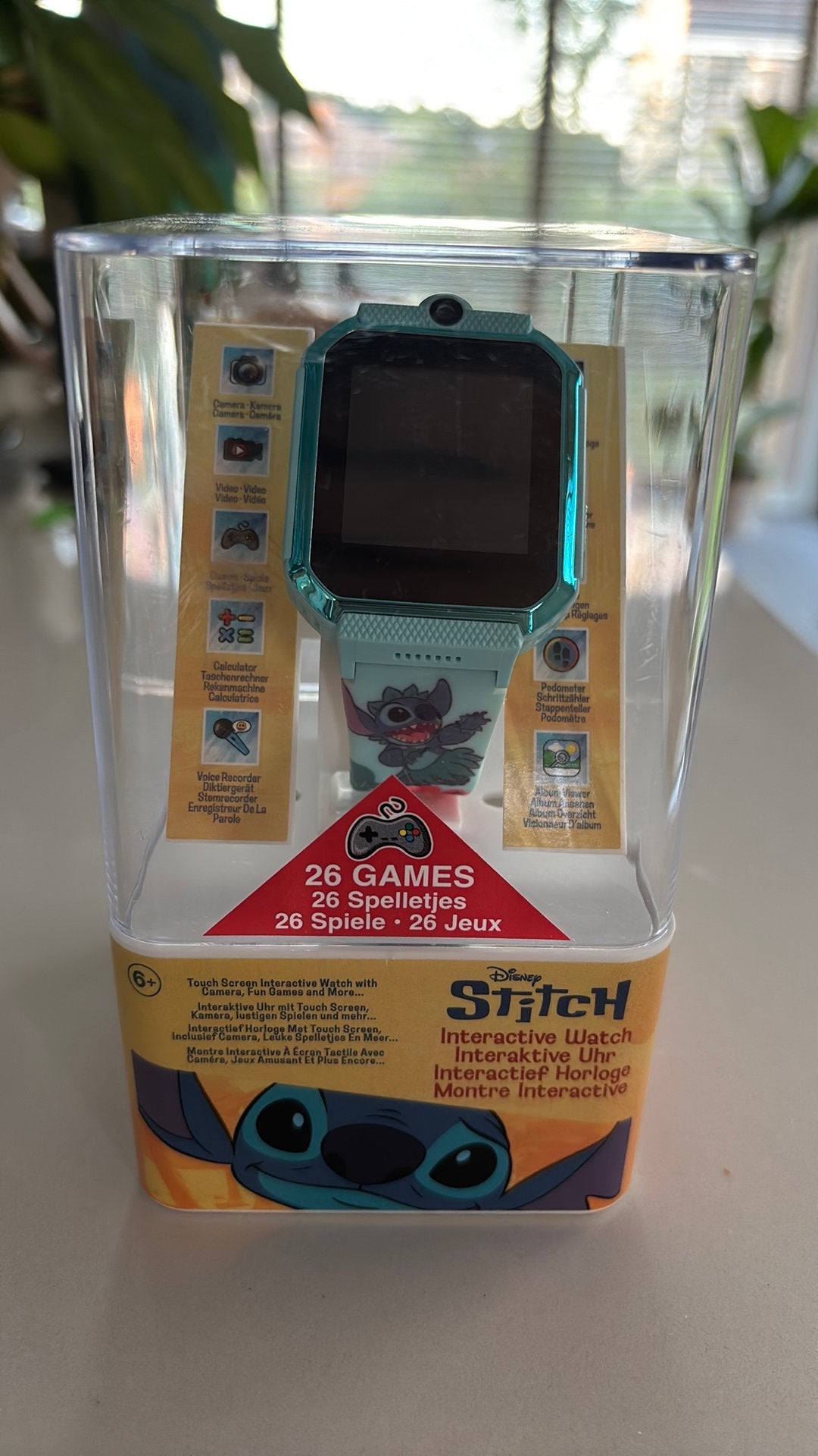 Disney stitch smarthorloge, Ophalen, Zo goed als nieuw, Blauw, Jongen of Meisje