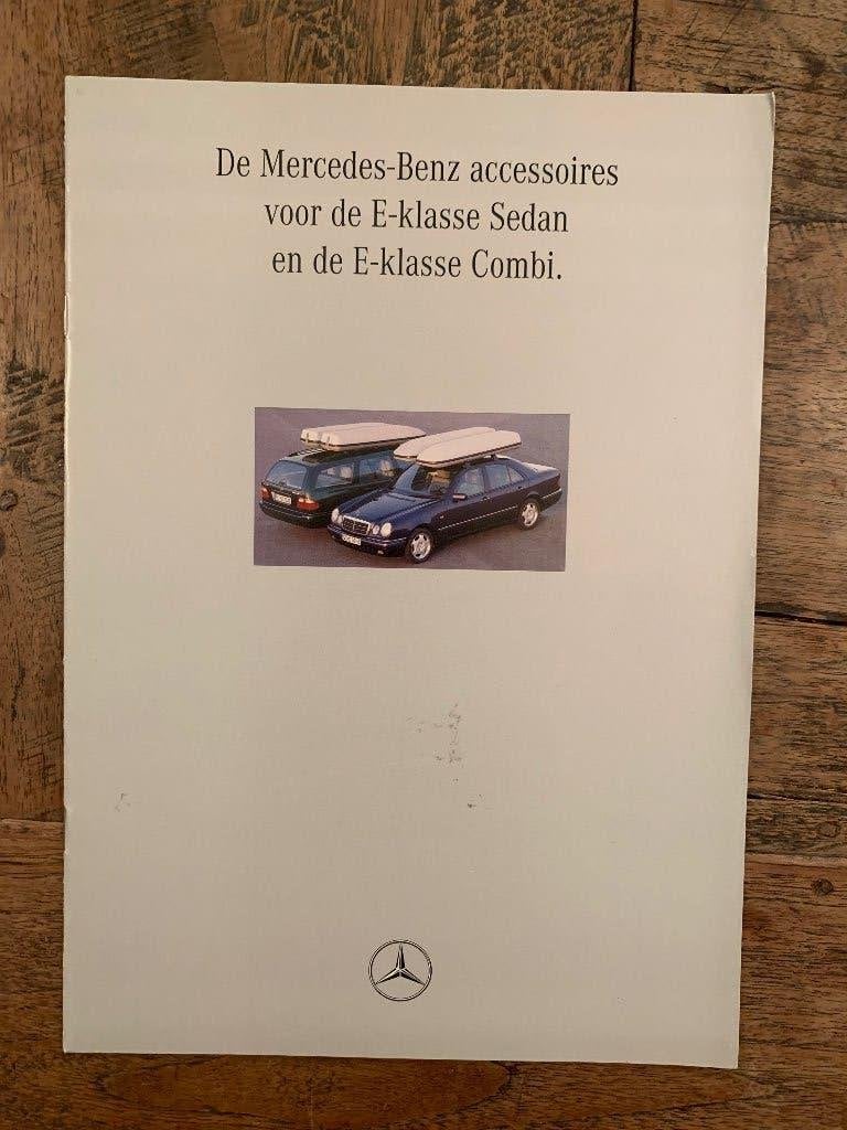 Accessoiresbrochure Mercedes-Benz E-klasse W210 S210 1996 NL, Nieuw, Mercedes-Benz, Mercedes, Ophalen of Verzenden