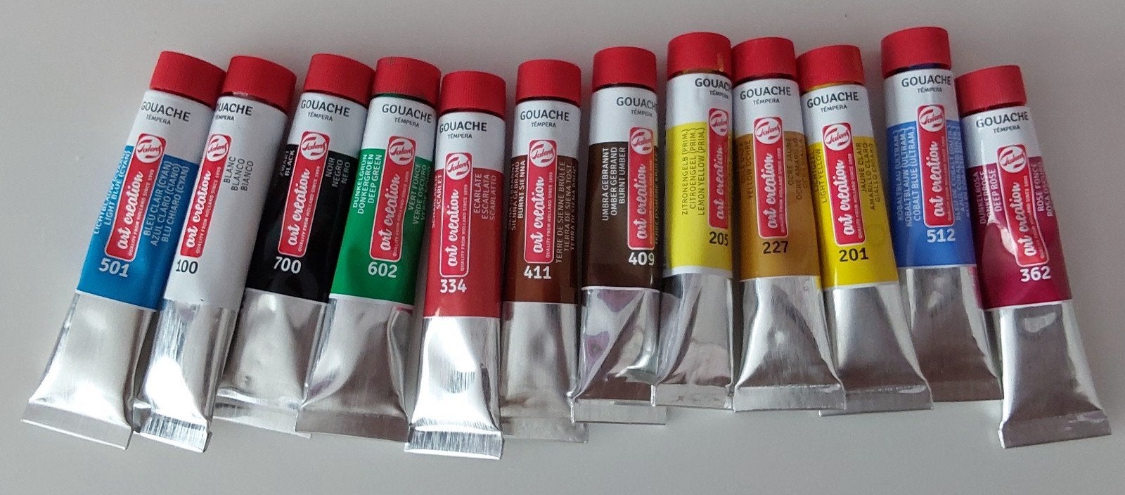 Talens Gouache Verf Set - 12 Tubes Art Creation, Ophalen of Verzenden