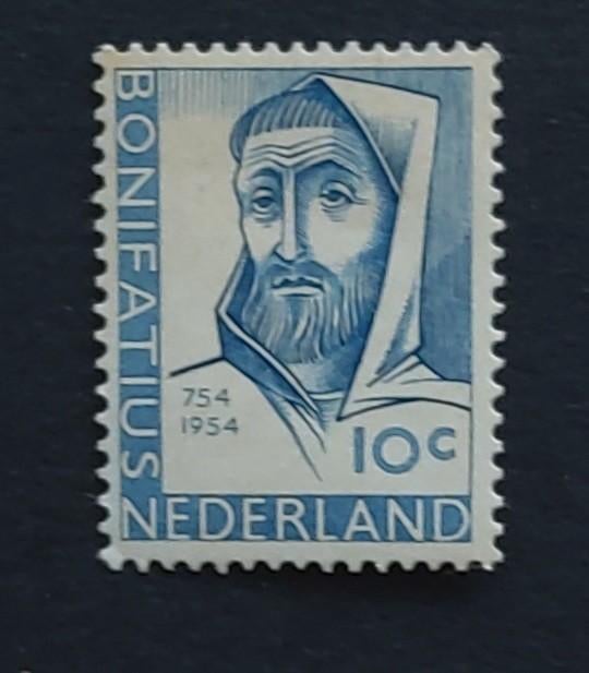 BONIFATIUSZEGEL  1954., Postzegels en Munten, Postzegels | Nederland, Ophalen of Verzenden, Na 1940, Postfris