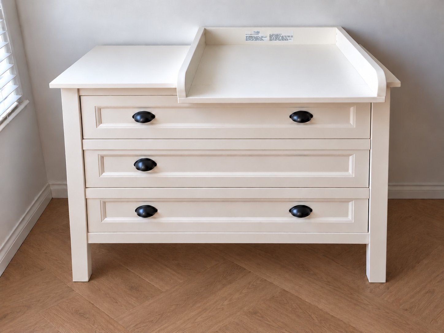 Twf Marbella Commode met 3 lades en opzetstuk, Ophalen, 50 tot 70 cm, Zo goed als nieuw, 75 tot 100 cm