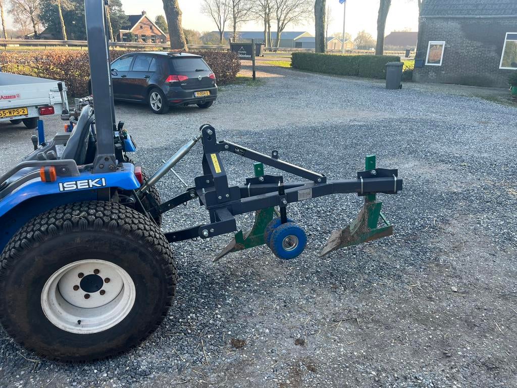 Mini trekker plus toebehoren, Tuin en Terras, Ophalen of Verzenden, Zo goed als nieuw, 50 cm of meer