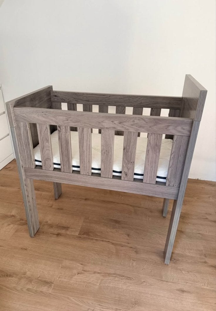 Baby ledikant (0-6 maanden) Inclusief matras, Ophalen, Gebruikt, Ledikant