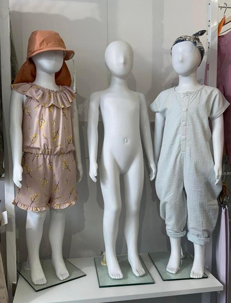 Set van 3 kinder paspoppen - Ideaal voor winkelpresentatie, Ophalen of Verzenden
