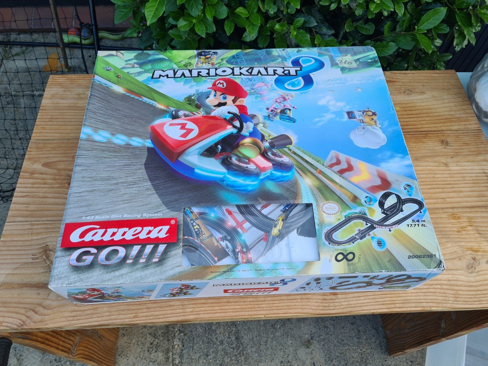 Carrera GO!!! Mario Kart Racebaan Set, Ophalen, Carrera, Elektrisch, Racebaan