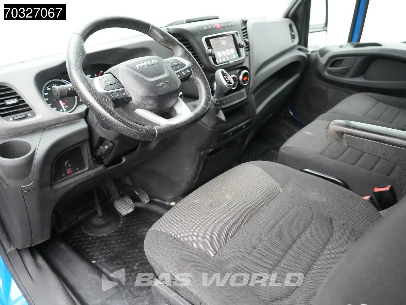 Iveco Daily 35C21 3.0L Automaat Dubbellucht 3,5t Trekhaak 21, Automaat, Stof, Gebruikt, Euro 6
