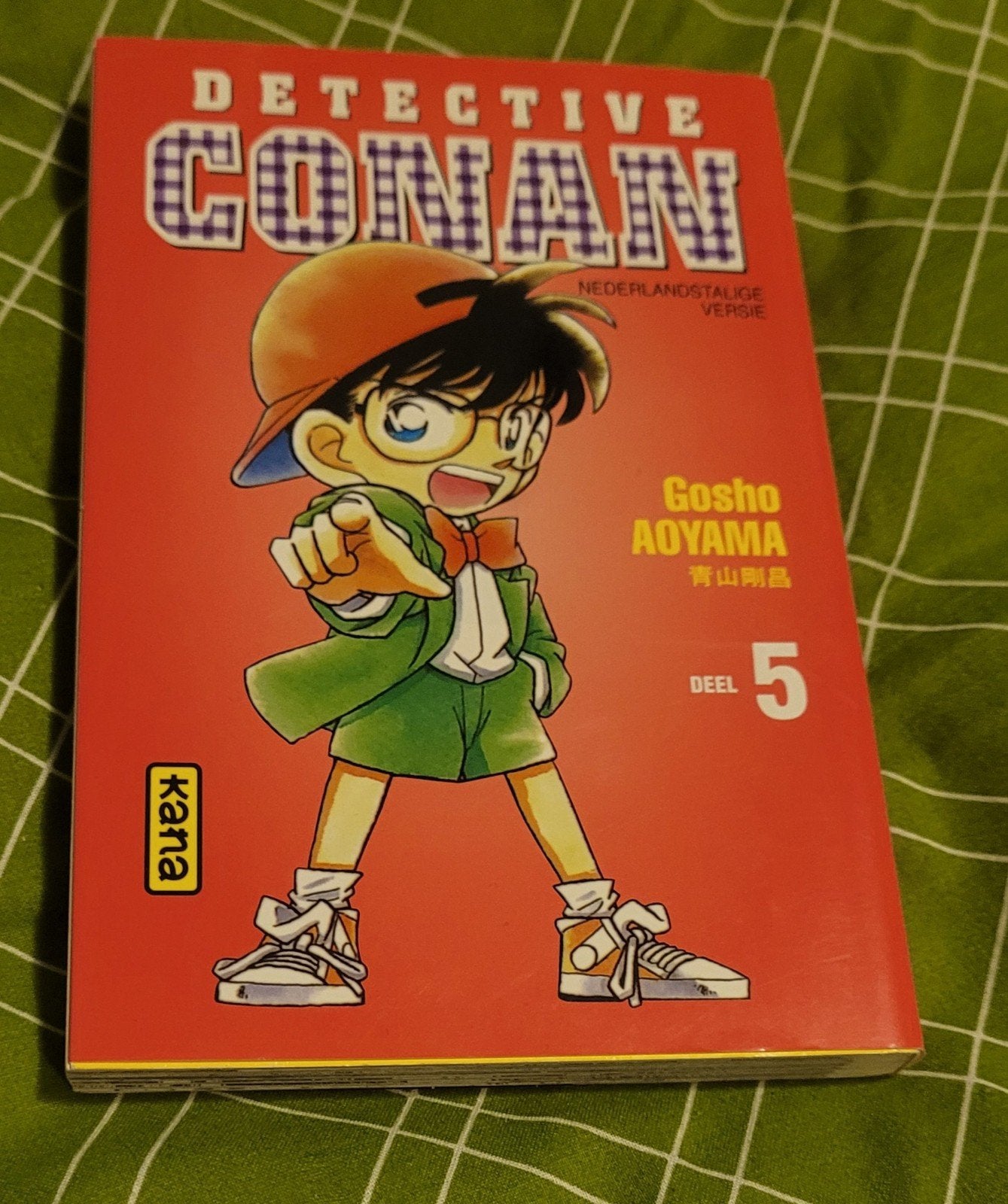 Manga Detective Conan deel 5 NL, Boeken, Ophalen of Verzenden, Japan (Manga), Aoyama, Gelezen