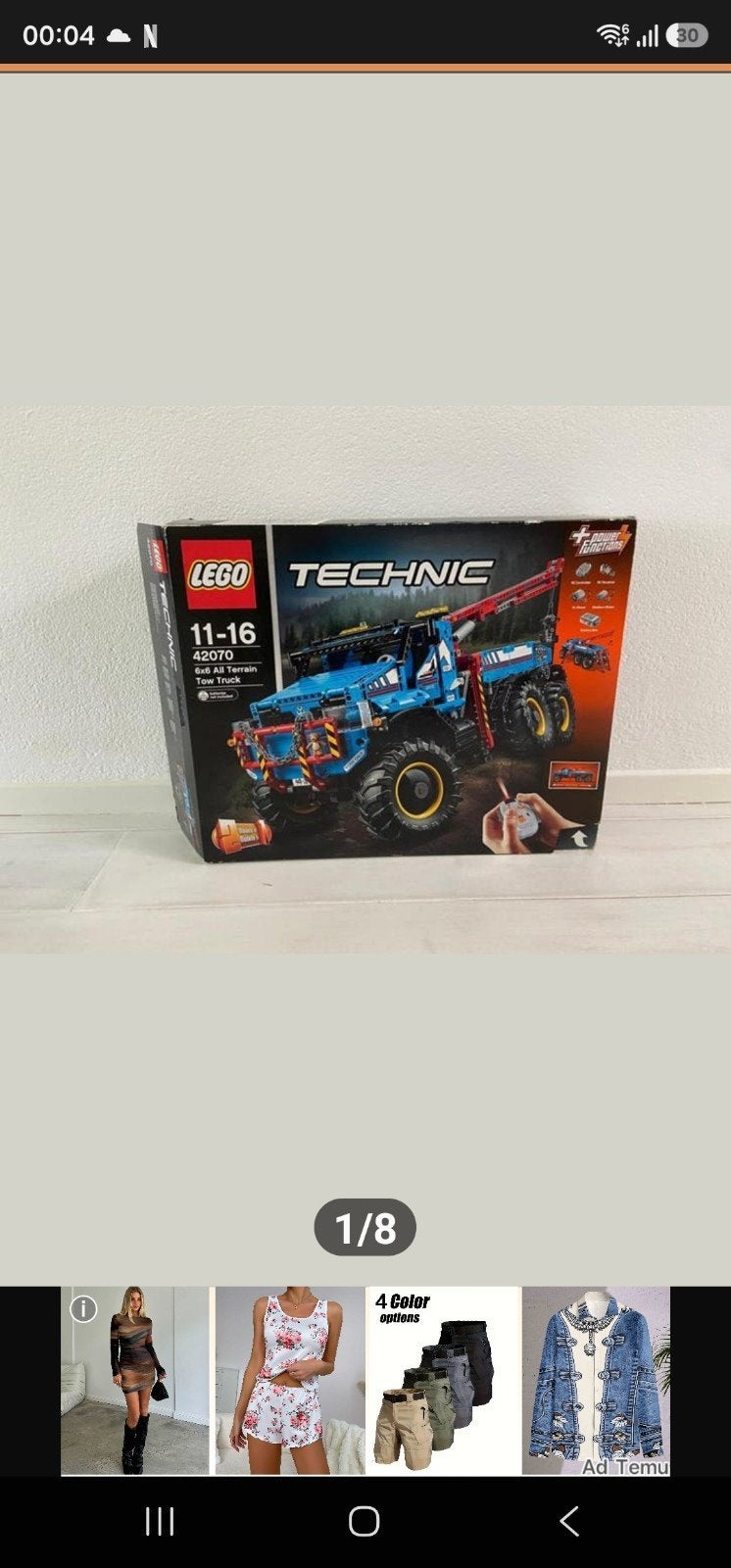 Gevraagd het boekje of boekjes van Deze Lego 42070, Ophalen of Verzenden, Zo goed als nieuw