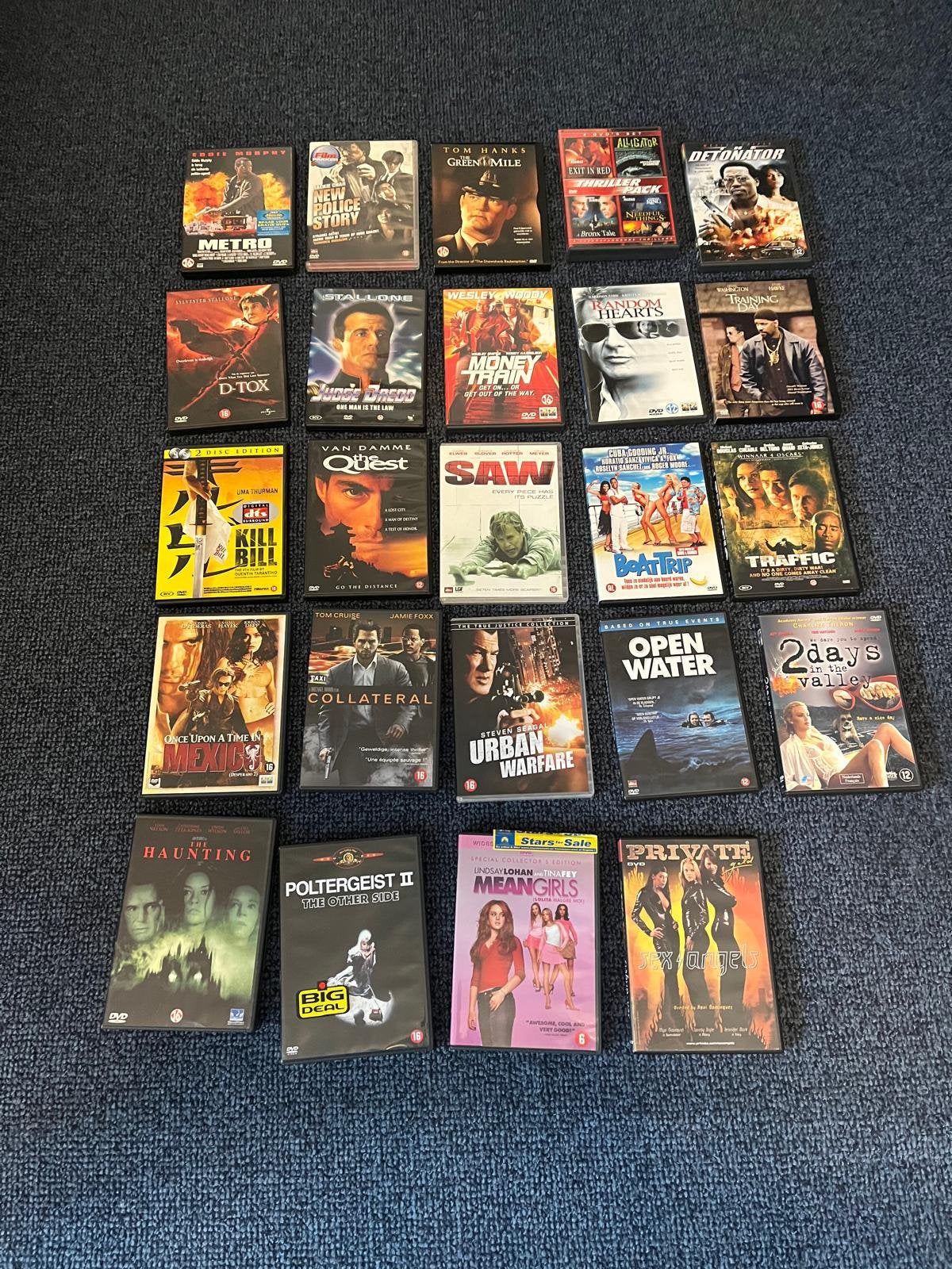 Dvds (325 stuks), Cd's en Dvd's, Alle leeftijden, Ophalen, Zo goed als nieuw