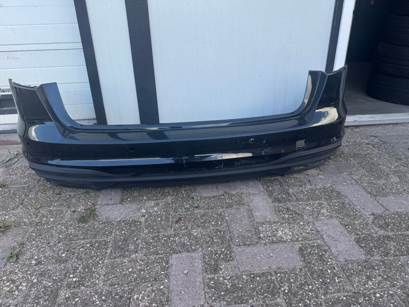 Audi A4 station bj 2022 Achterbumber met schade