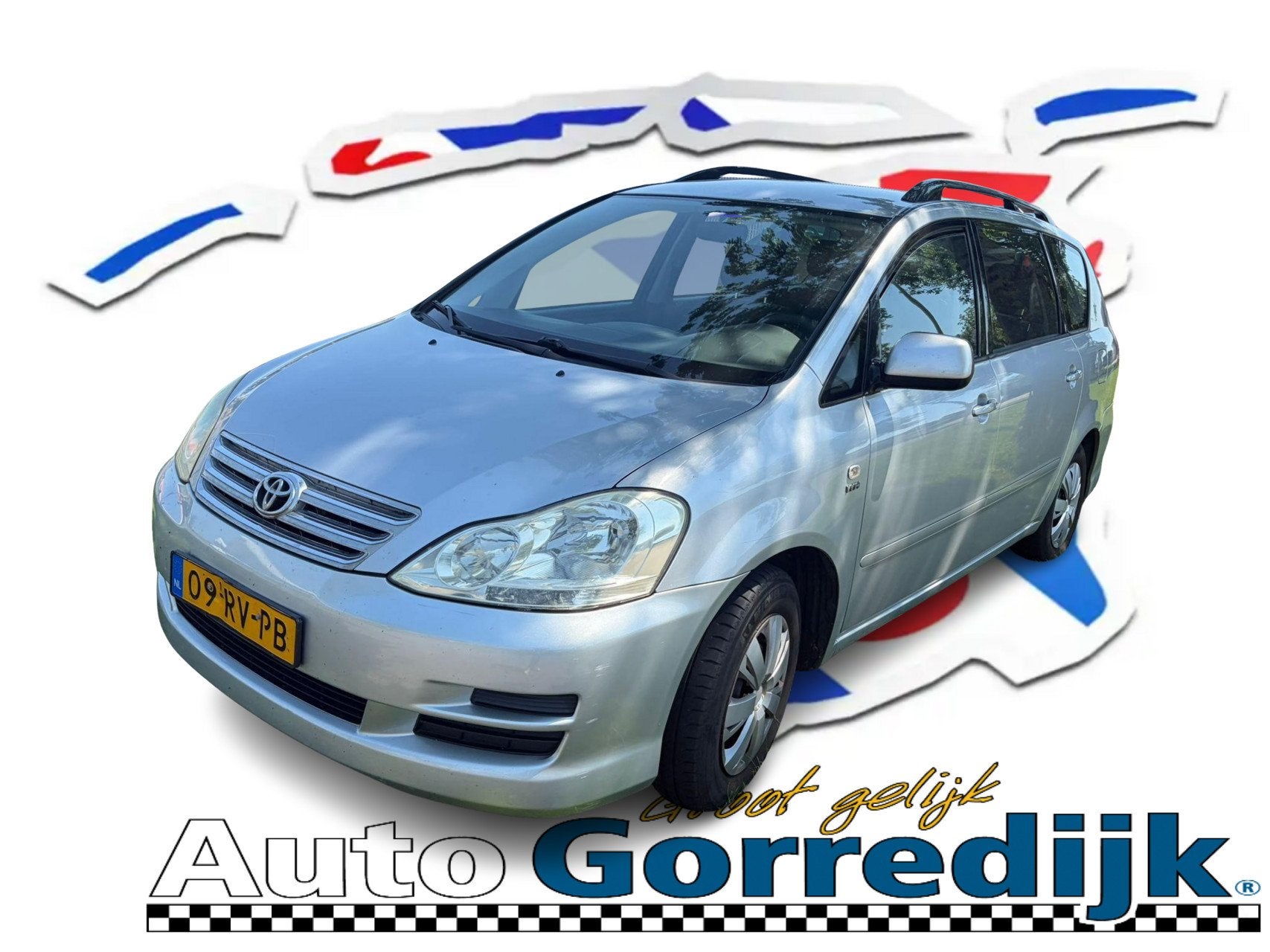 Toyota Avensis Verso 2.0i Linea Luna 7 persoons Airco,cruise, Voorwielaandrijving, 1998 cc, Stof, Zwart