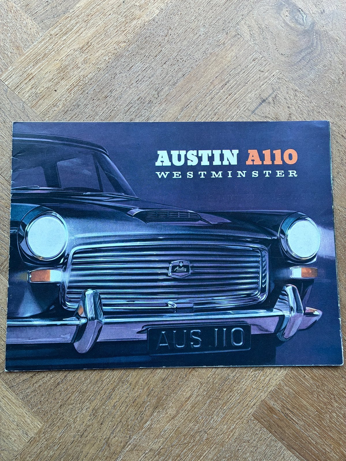 Austin A110 Westminster brochure, Verzenden, Zo goed als nieuw, Overige merken