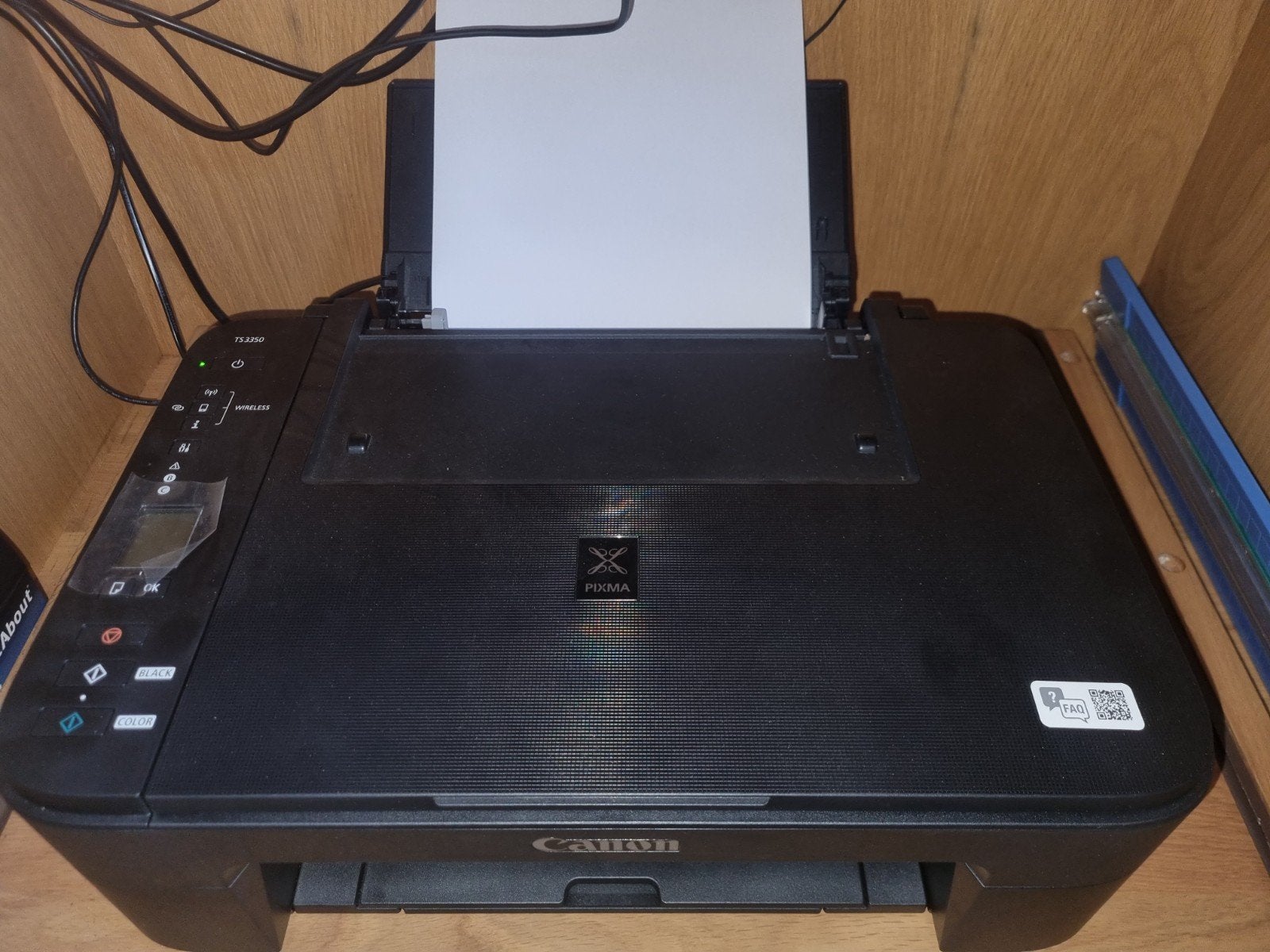 Canon TS3350 problemen met afdrukken, Kleur printen, Gebruikt, Inkjetprinter, All-in-one