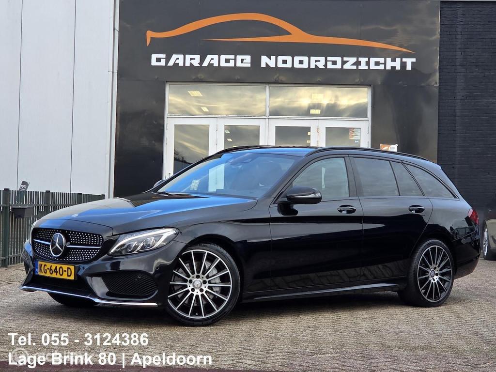 Mercedes-Benz C-klasse Estate 350 e AMG PAKKET AUTOMAAT, Automaat, Achterwielaandrijving, Gebruikt, Zwart