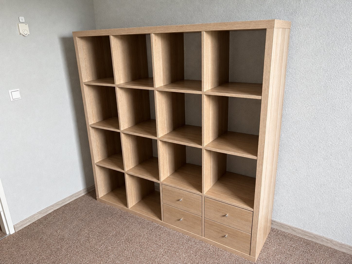 Kallax kast van ikea, Ophalen, 100 tot 150 cm, 100 tot 150 cm, Zo goed als nieuw