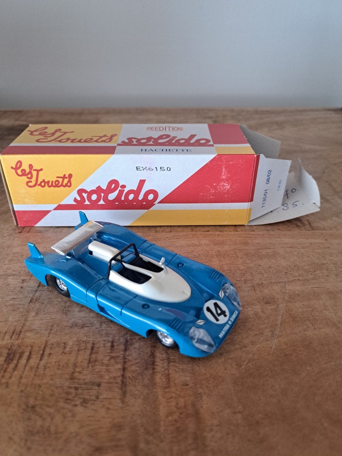 solido model matra simca le mans ms 670 in doos, Solido, France, Gebruikt, Auto