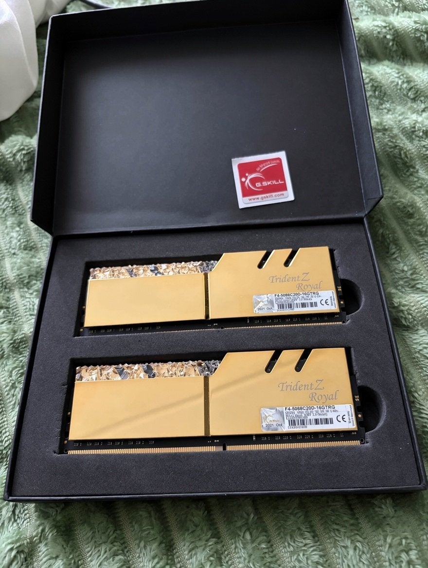G.Skill Trident Z Royal DDR4 5066 MHz (2x8GB) RAM Geheugen, Computers en Software, DDR4, Ophalen of Verzenden, Zo goed als nieuw