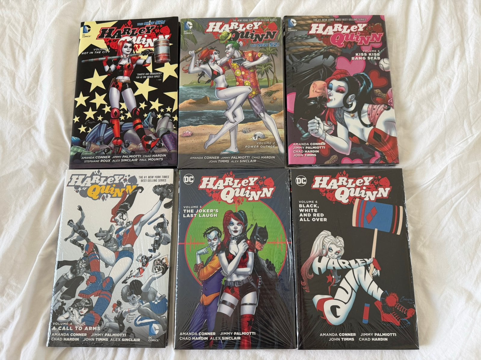 Harley Quinn - hardcovers - complete set 2016, Boeken, Strips | Comics, Nieuw, Complete serie of reeks, Amerika, Ophalen of Verzenden