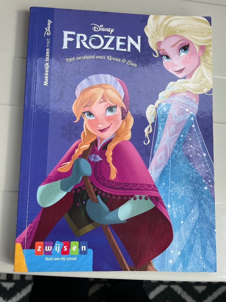 Frozen leesboekje, Ophalen of Verzenden, Overige figuren, Zo goed als nieuw, Overige typen