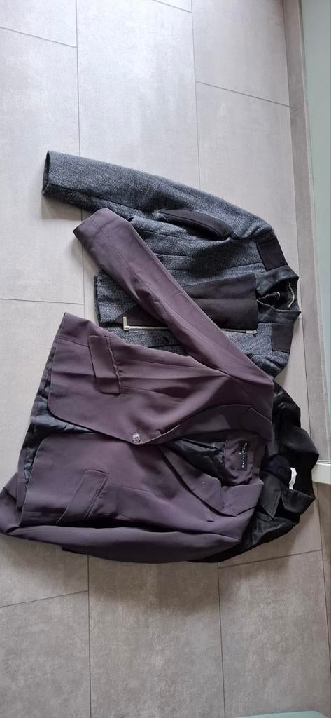 Set van 3 jasjes Espresso Pinko Karen Millen 36 S, Ophalen of Verzenden, Gedragen, Maat 36 (S), Zwart