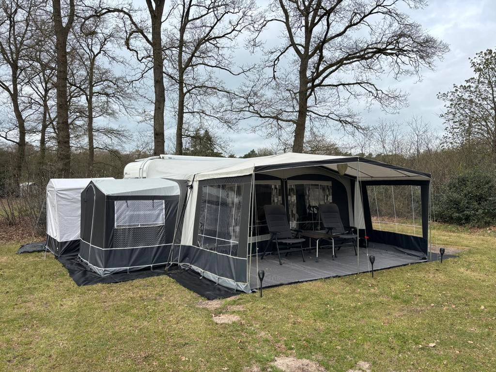 Hobby 495 bj 2002 met invetaris,enkele bedden, mover, Caravans en Kamperen, Caravans, Rondzit, Hobby, Kachel, Particulier