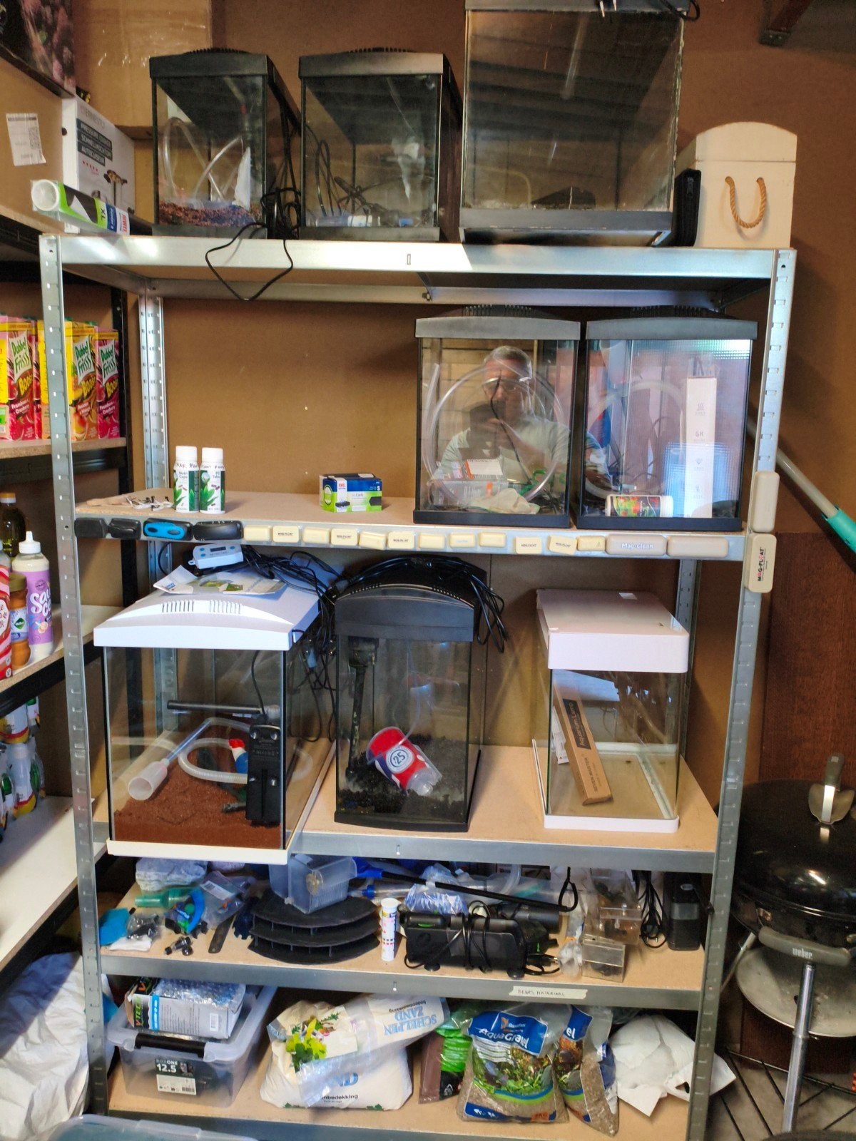 Diverse nette aquaria te koop!, Ophalen, Gebruikt, Overige merken, Leeg aquarium