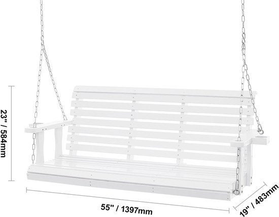 Houten Schommelbank – Tuinbank Schommel, Corvance B.V., Verzenden, Nieuw, Corvancebol@gmail.com