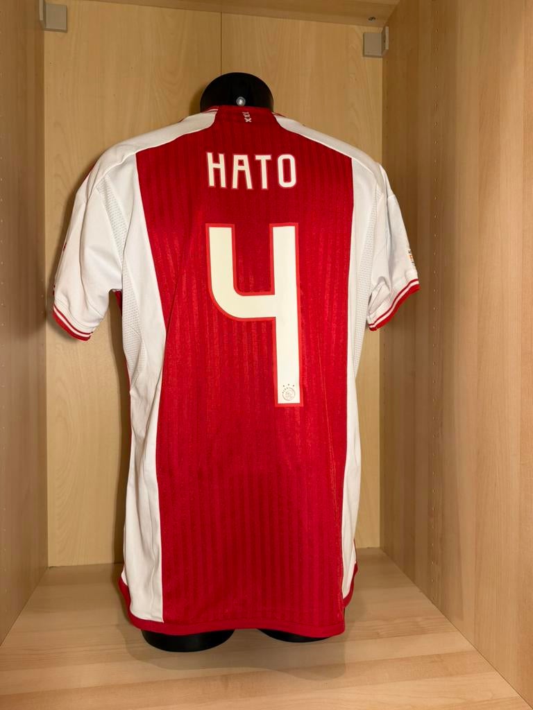 Matchworn shirt Hato Ajax. Zie advertentie!, Ophalen of Verzenden, Ajax, Shirt