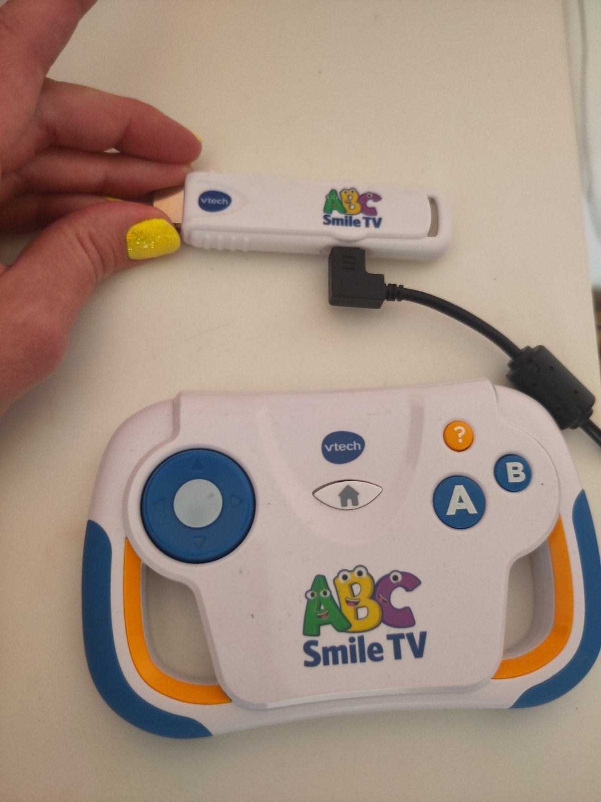 VTech ABC Smile TV Educatieve Spelcomputer, Ophalen of Verzenden, Gebruikt, 2 tot 4 jaar