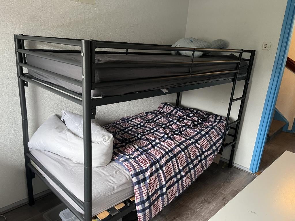 Dixie Stapelbed, Huis en Inrichting, Slaapkamer | Stapelbedden en Hoogslapers, Ophalen, Gebruikt, 90 cm, 160 tot 180 cm