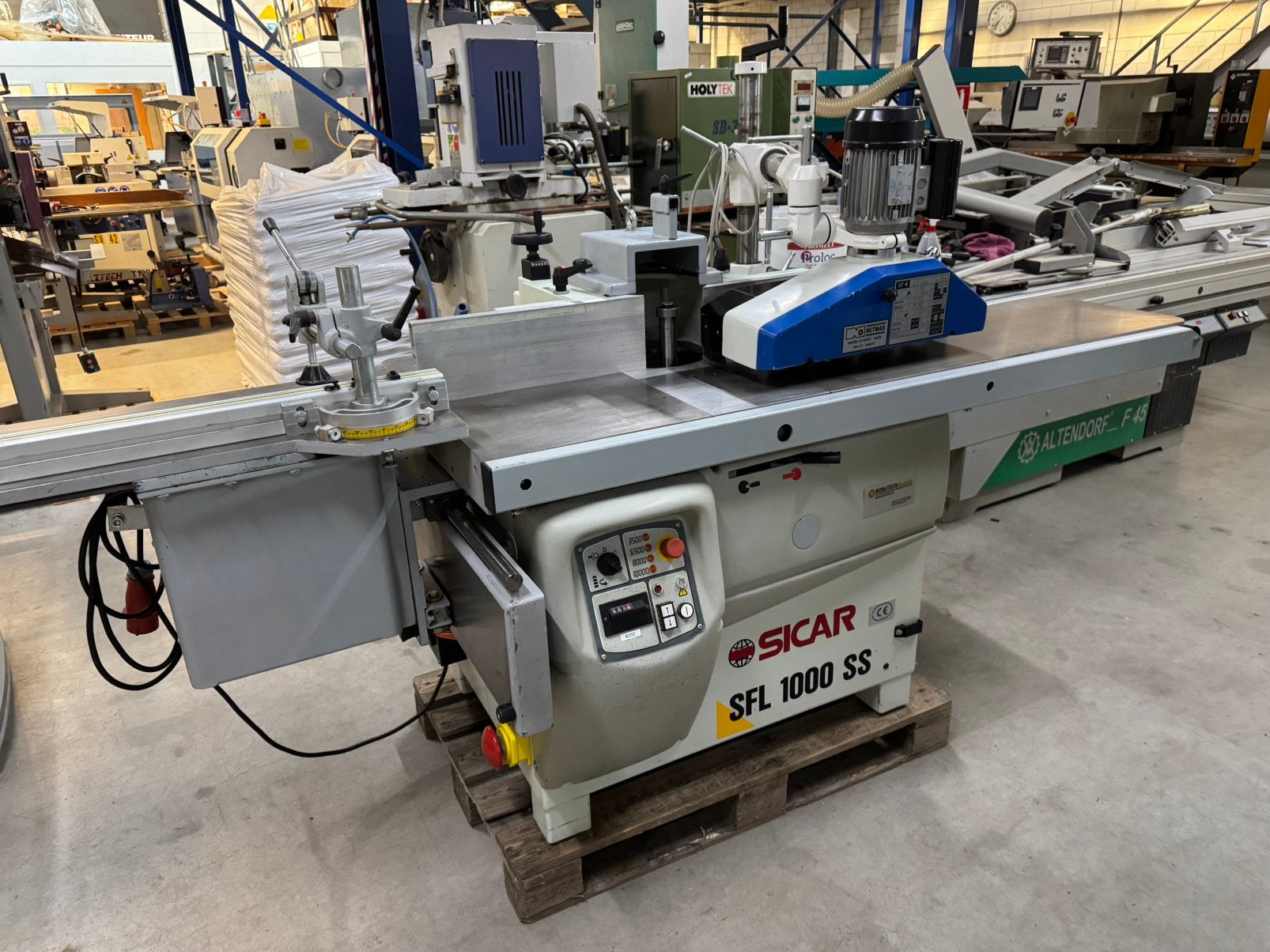 Freesmachine met penneslee, Zakelijke goederen, Machines en Bouw | Houtbewerking, Ophalen