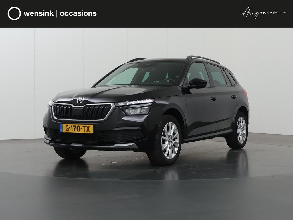 Skoda Kamiq 1.0 TSI Sport Business | Trekhaak | Climate Cont, Auto's, Skoda, Gebruikt, Zwart, Origineel Nederlands, Kamiq