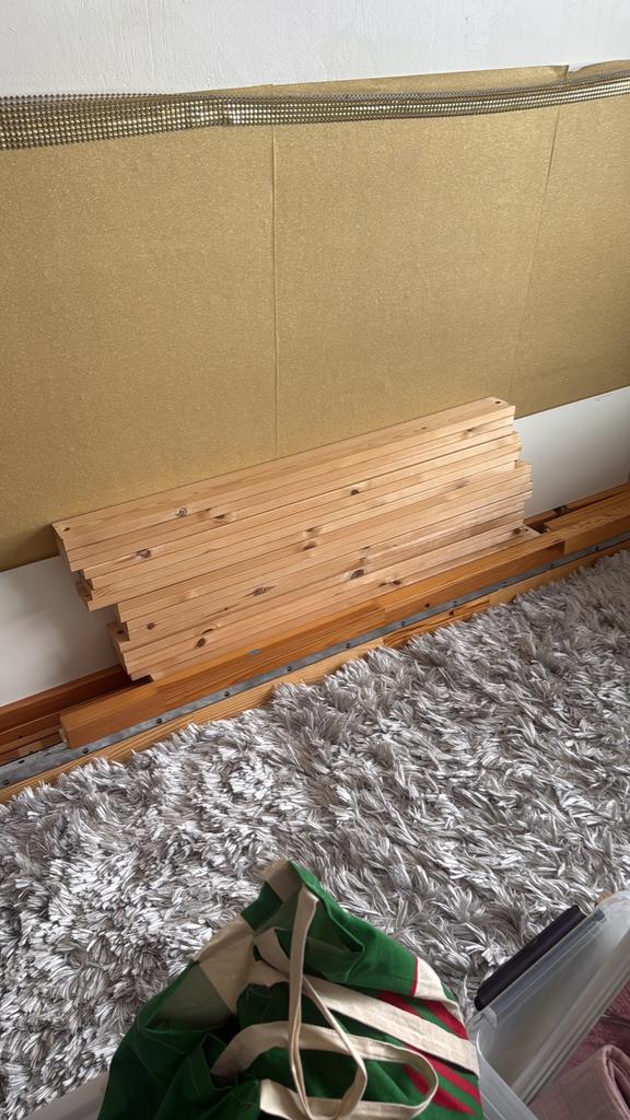 Ikea kinderbed, Ophalen, 50 tot 150 cm, Zo goed als nieuw, 10 m² of meer