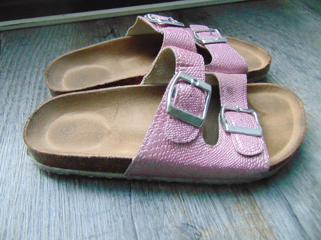 Meisjes slippers maat 32 roze glitter schoenen, Meisje, Schoenen, Ophalen of Verzenden, Zo goed als nieuw