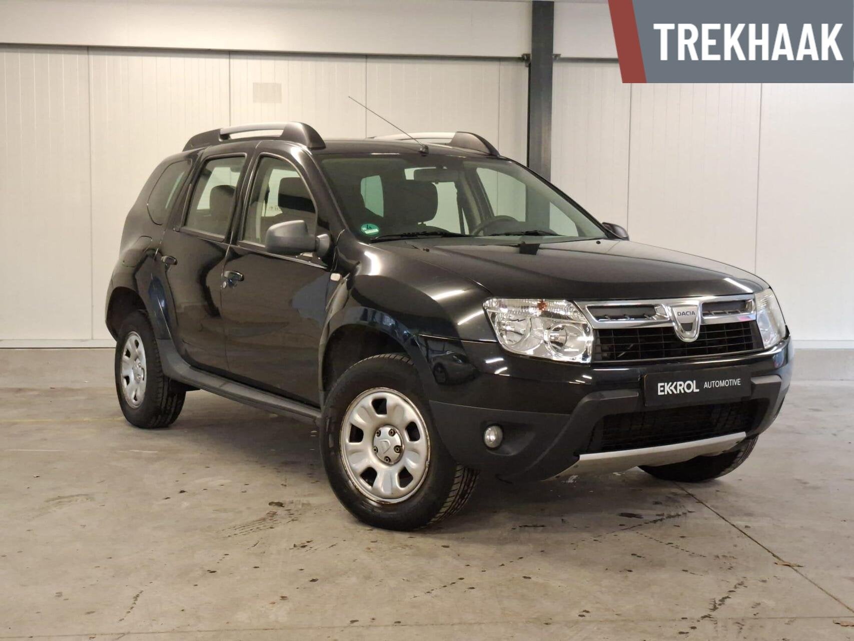 Dacia Duster 1.6 Lauréate 2wd (Trekhaak / dakrails), Auto's, Dacia, Voorwielaandrijving, Euro 5, Stof, Gebruikt