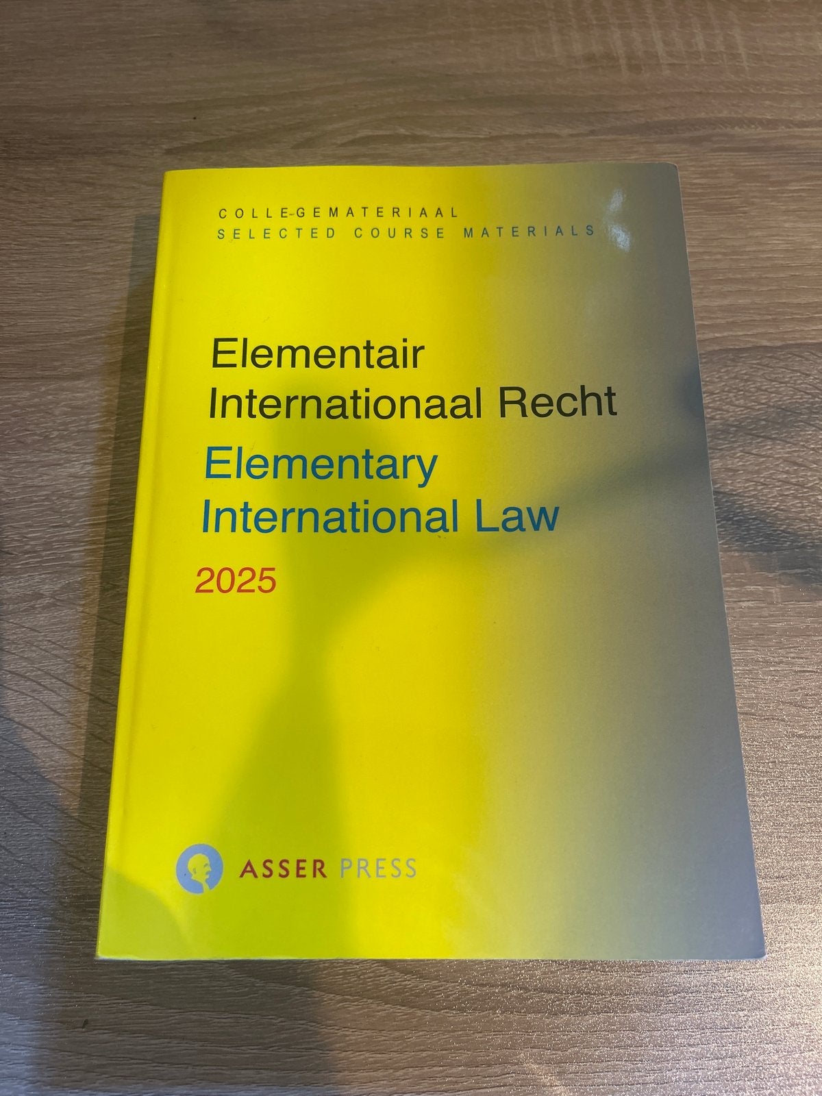 Elementair Internationaal Recht 2025 - Zo goed als nieuw, Boeken, Ophalen of Verzenden, Gamma, Zo goed als nieuw, WO