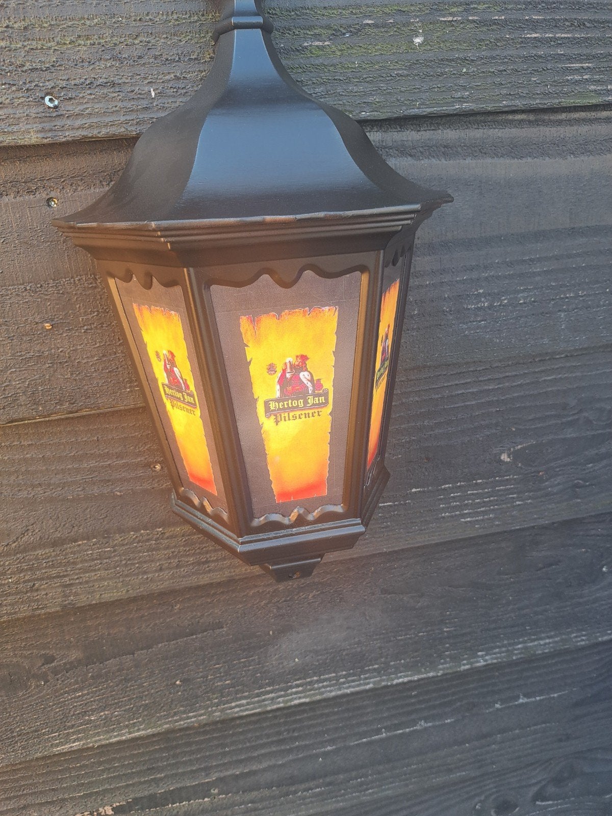 hertogjan lamp, Verzamelen, Ophalen, Reclamebord, Plaat of Schild, Overige merken