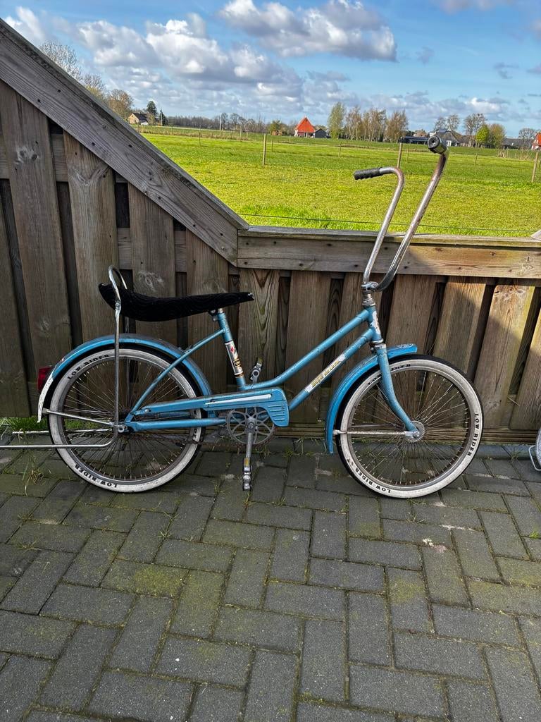 Blauwe Lowrider fiets, Ophalen, Lowrider, Gebruikt, Staal
