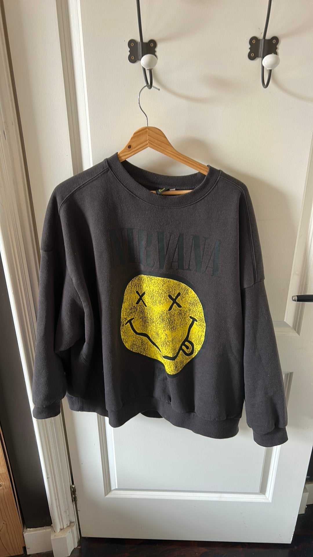 NIRVANA  sweater (XXL), Ophalen of Verzenden, Gedragen, Overige maten, Grijs