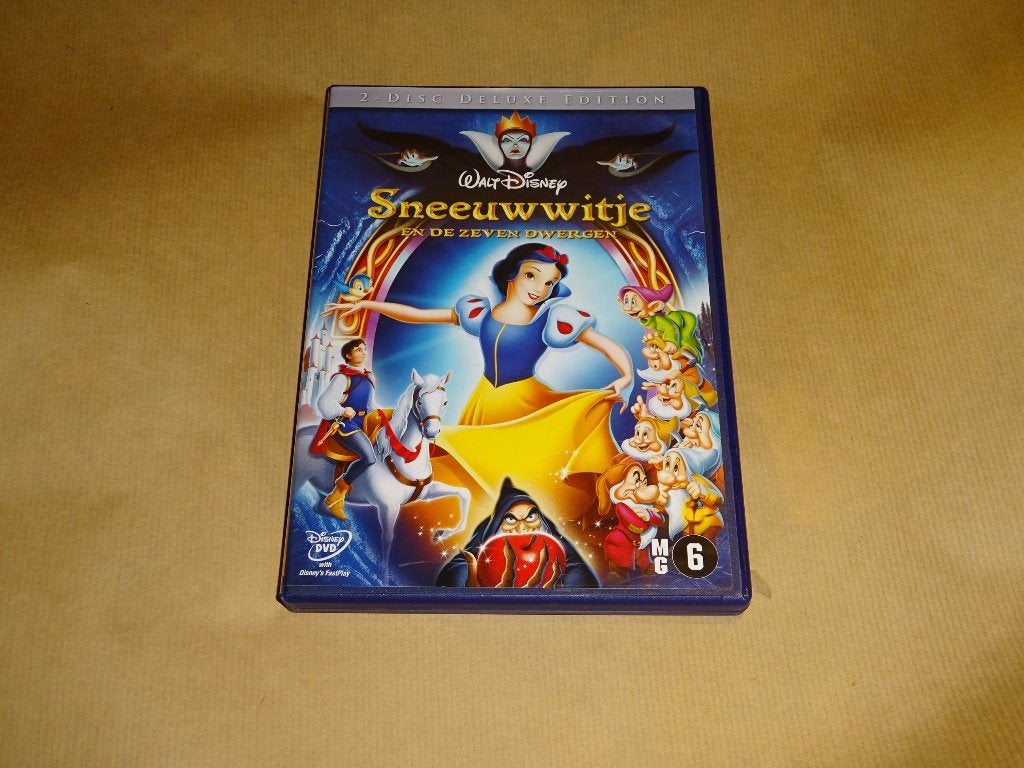 DVD Sneeuwwitje Walt Disney, Bonusmateriaal, Tekenfilm, Nederlands, Ophalen of Verzenden
