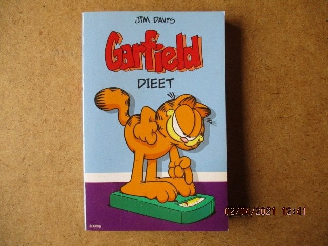 adv0656 garfield thema pocket 1, Eén stripboek, Ophalen, Gelezen