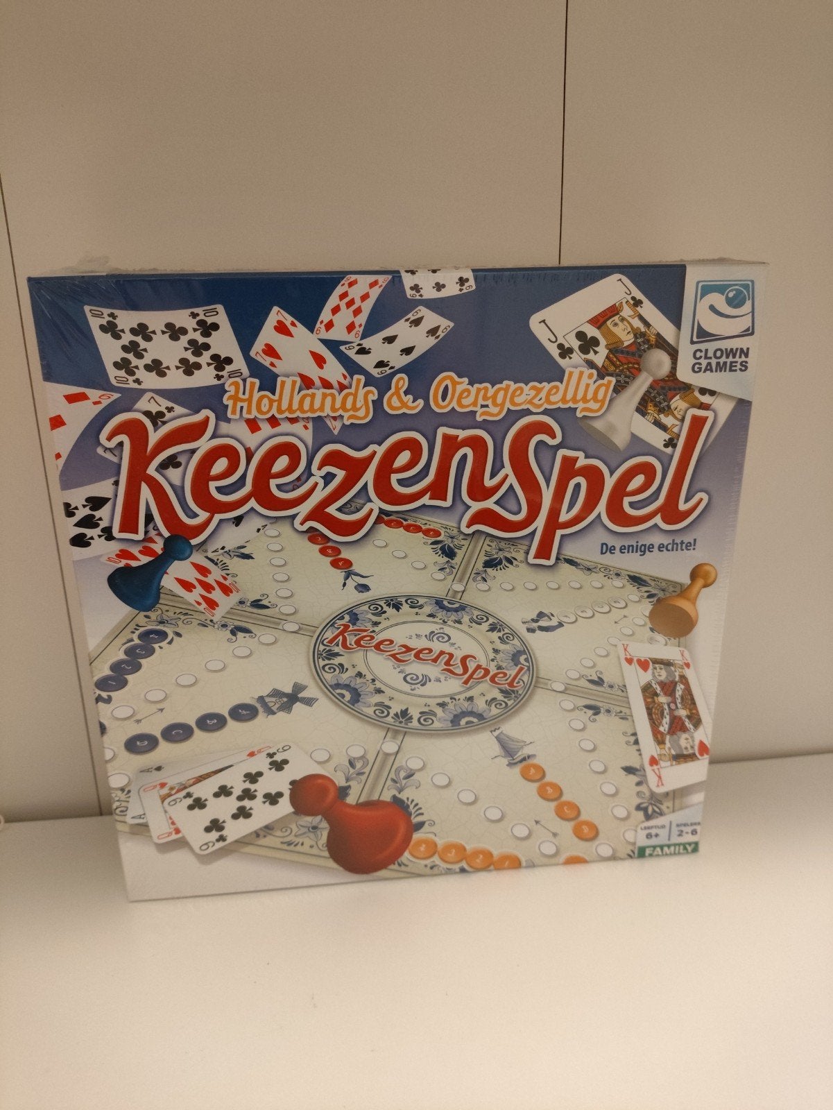 Keezenspel - Hollands & Oergezellig Bord- en Kaartspel, Vijf spelers of meer, Ophalen of Verzenden, Nieuw, Clown Games