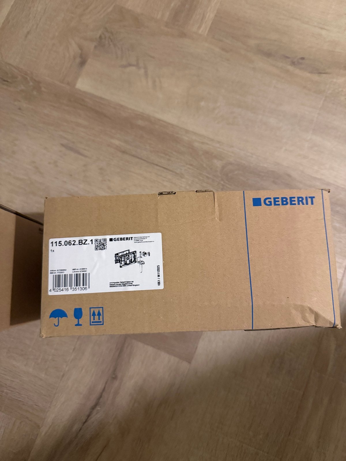 Geberit toiletstick-houder nieuw in doos, Ophalen of Verzenden, Nieuw, Toilet