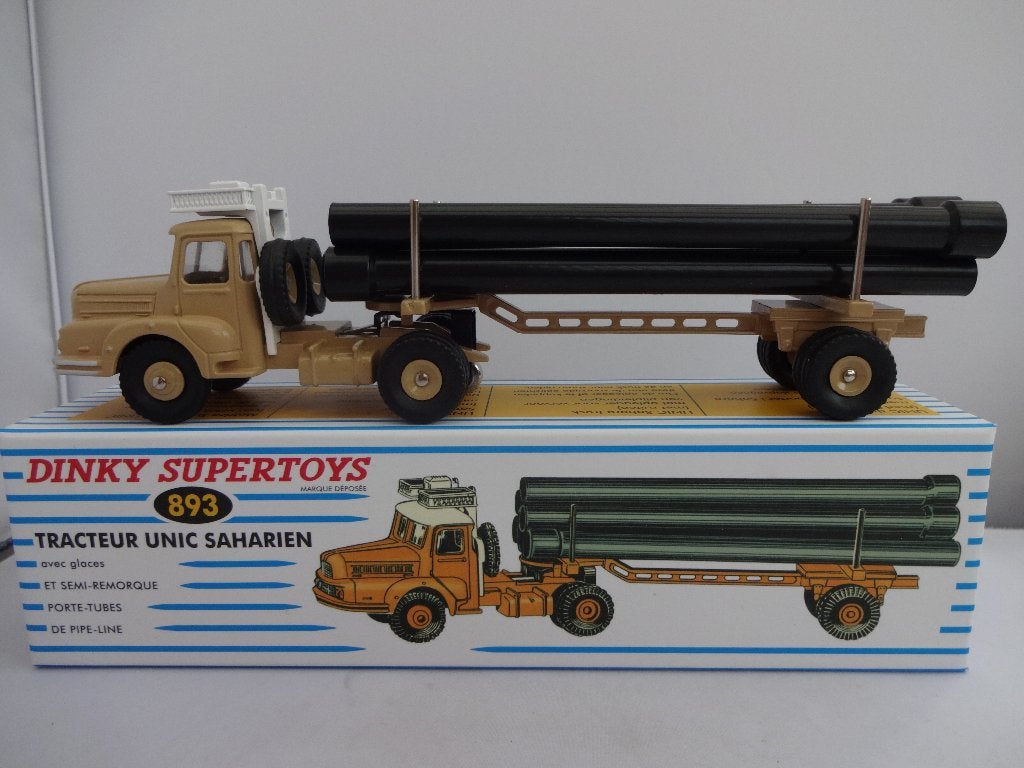 Unic Saharien Tracteur buizentransp. nr: 893 Dinky Toys 1:50, Hobby en Vrije tijd, Modelauto's | 1:50, Ophalen of Verzenden, Nieuw