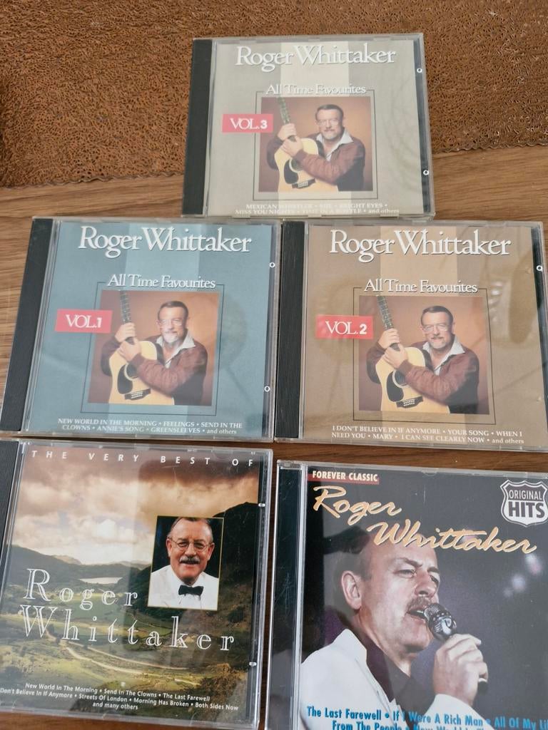 Roger Whittaker CD Boxset - All Time Favourites & More, Ophalen of Verzenden, Gebruikt, Boxset